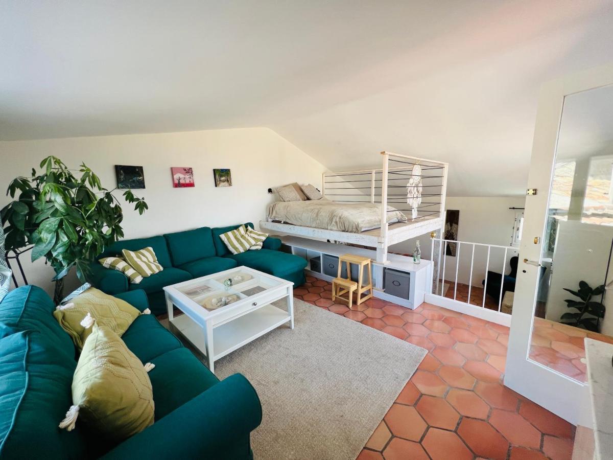 Penthouse Studio Privee Couple Ou Famille- La Maison Searle A Tourtour Exterior foto