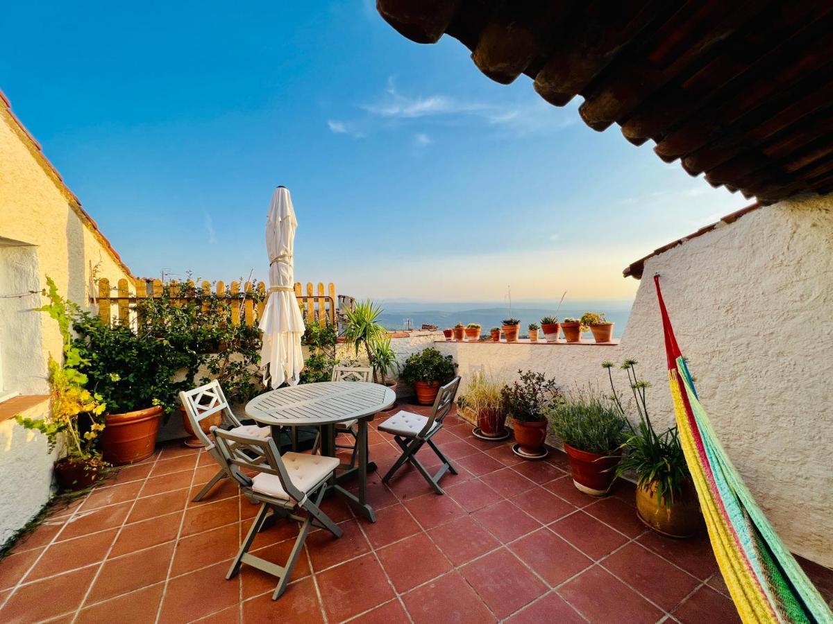 Penthouse Studio Privee Couple Ou Famille- La Maison Searle A Tourtour Exterior foto